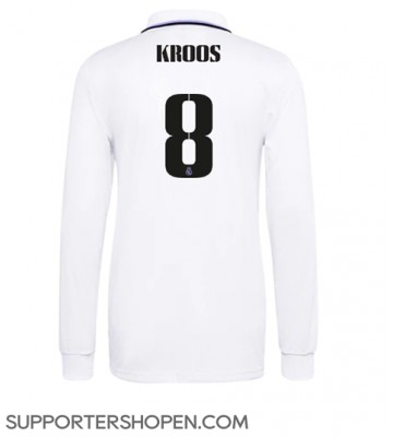 Real Madrid Toni Kroos #8 Hemma Matchtröja 2022-23 Långärmad